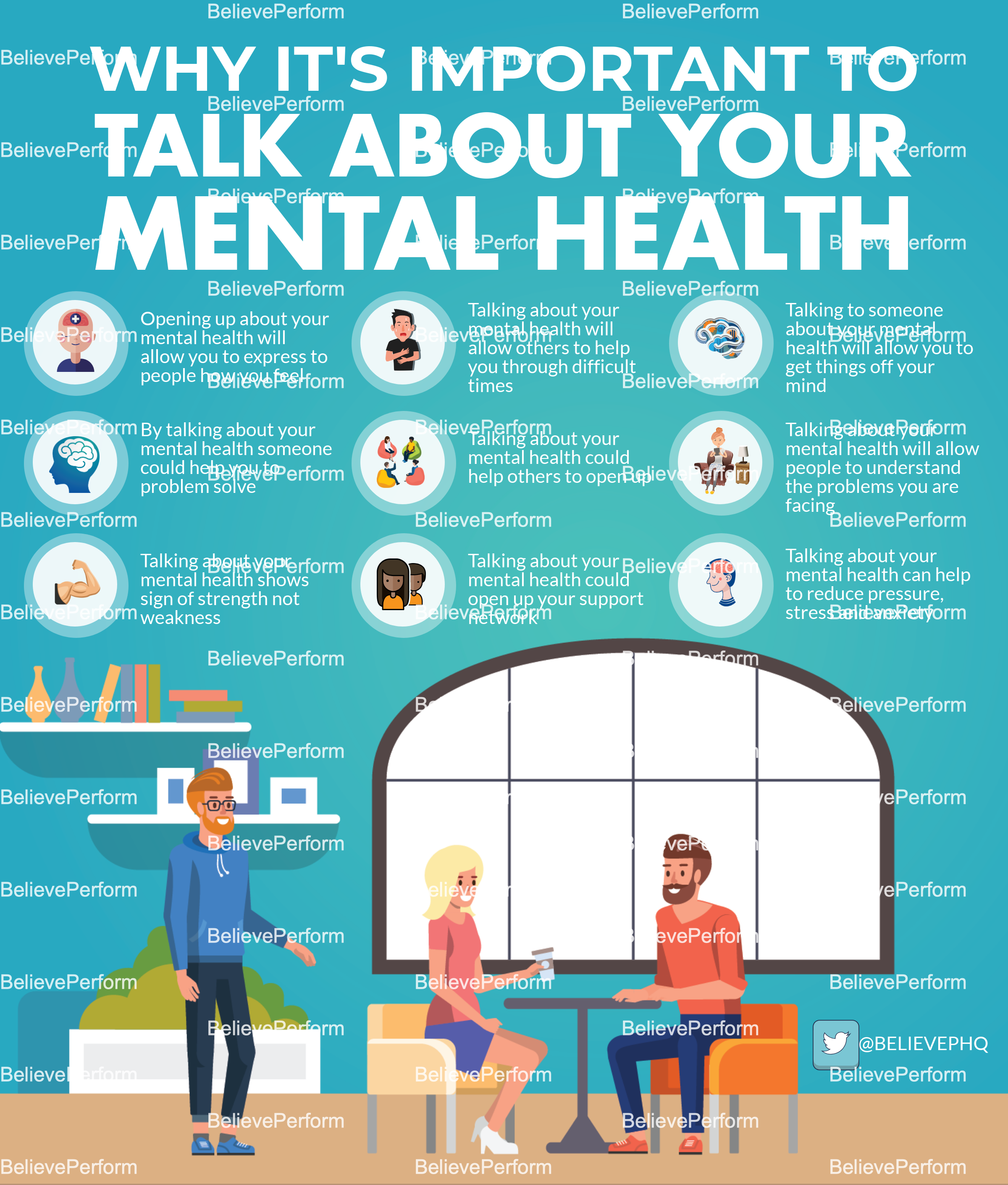 Why It S Importat To Talk About Your Mental Health Believeperform The Uk S Leading Sports