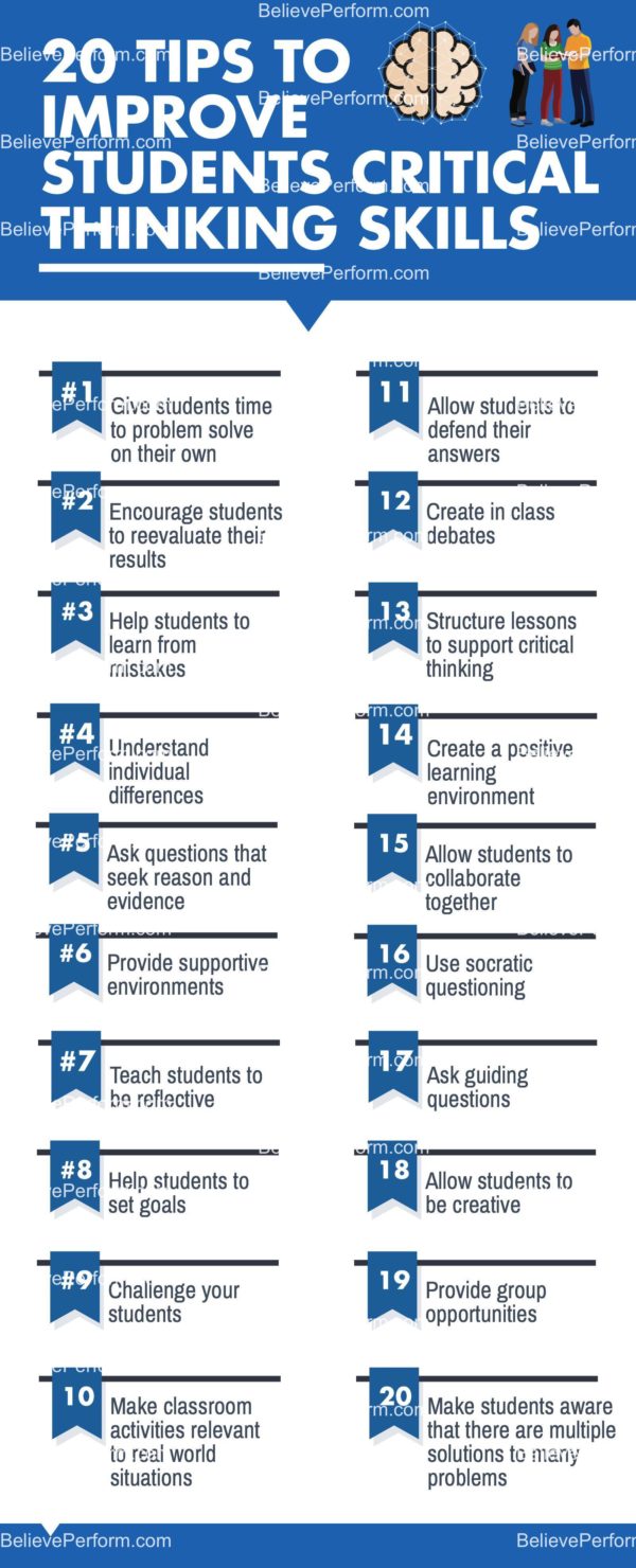 20 Tips Tp Improve Students Critical Thinking Skills The UK s Leading 