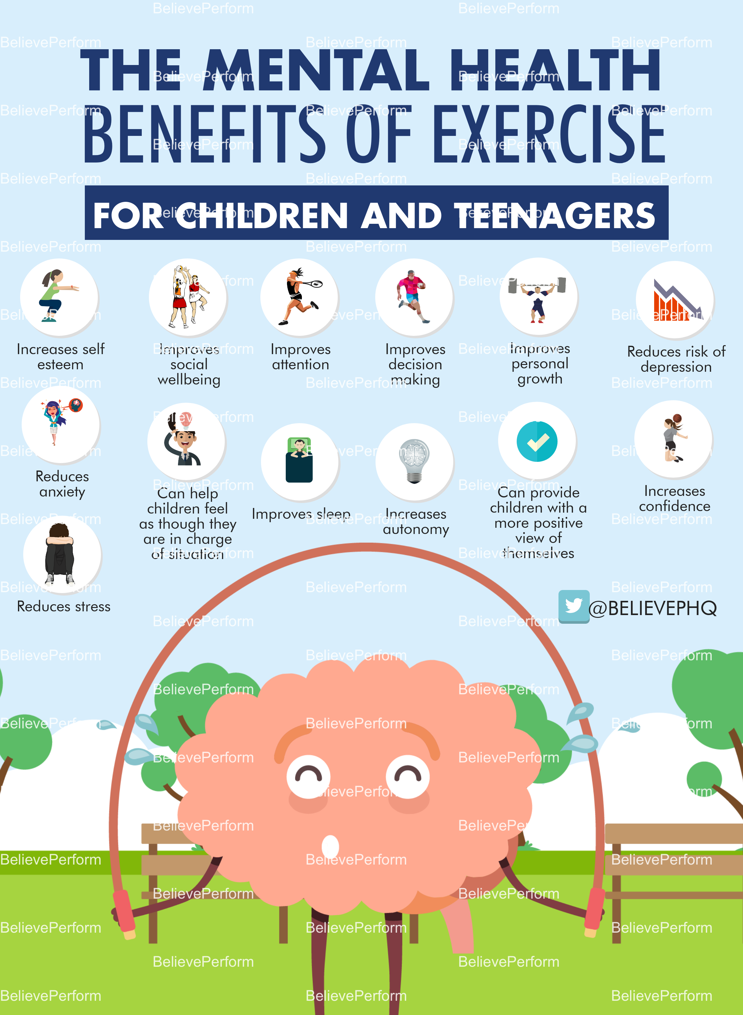 exercise mental benefits to of health and for benefits exercise health The children mental of