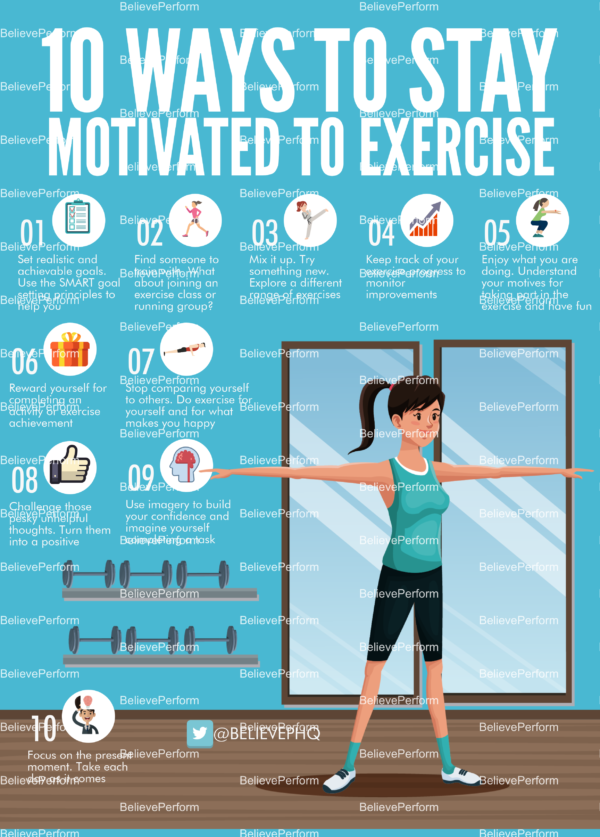 10 ways to stay motivated to exercise - The UK's leading Sports ...