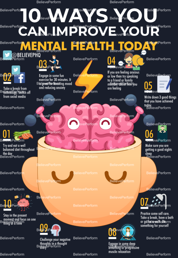 10 ways you can improve your mental health today - The UK's leading ...