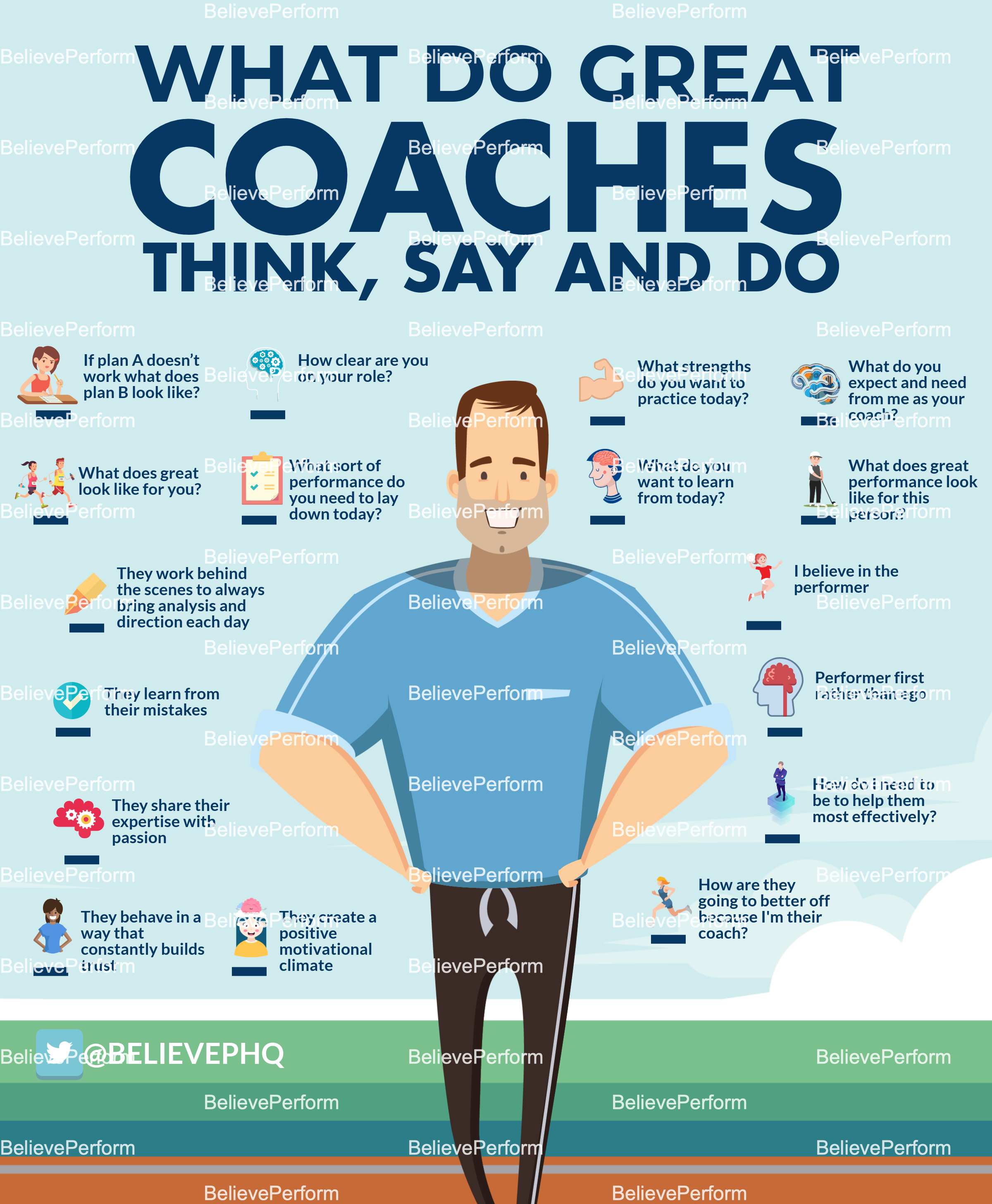 research on sports coach
