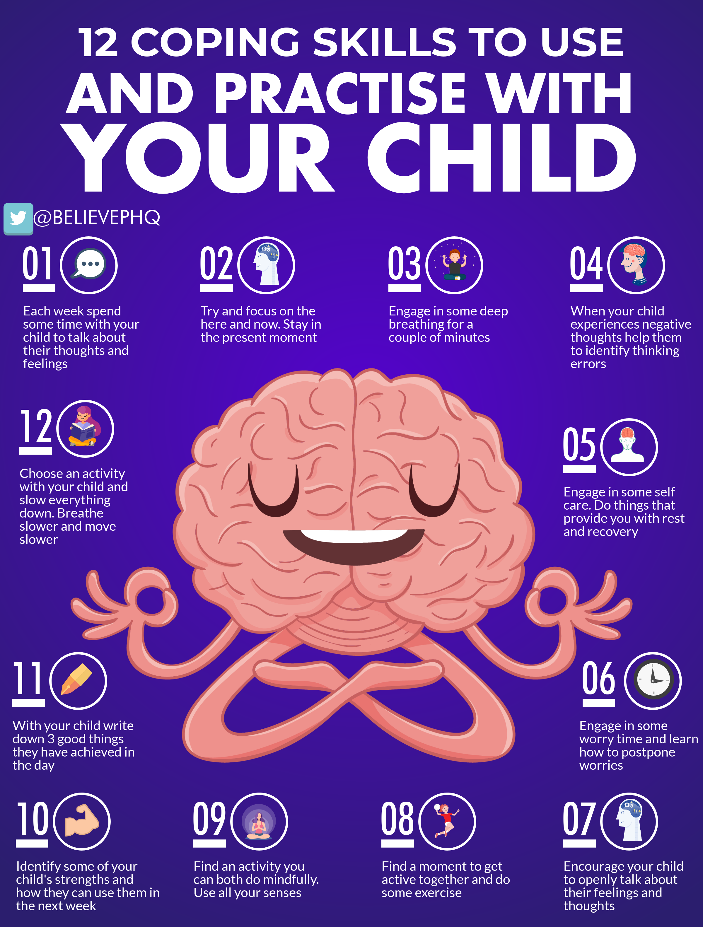 12 Coping Skills To Practise And Use With Your Child BelievePerform 