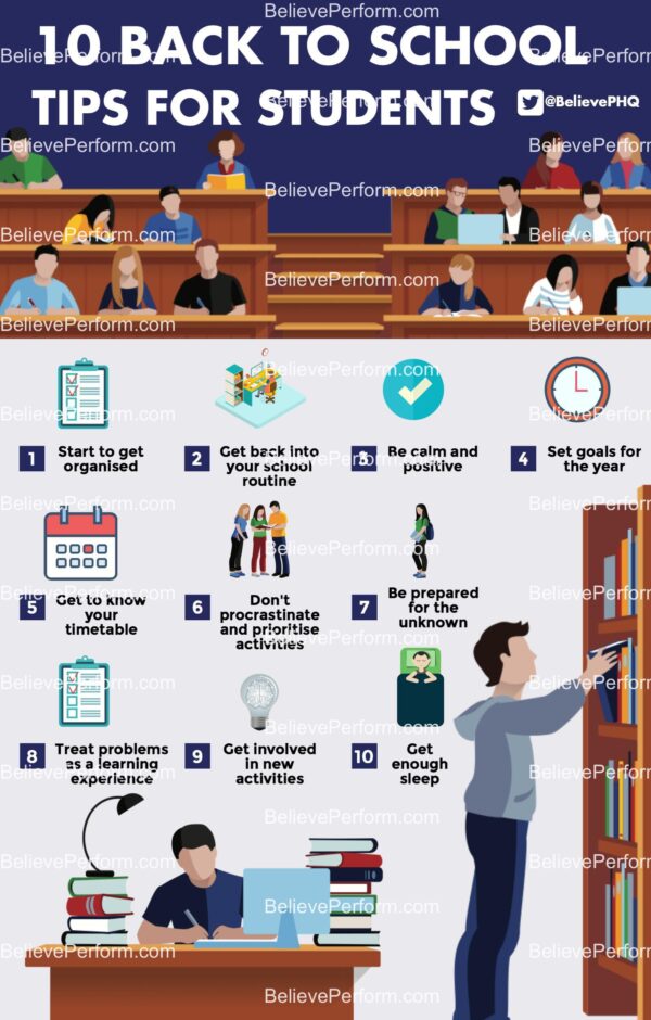 10 back to school tips for students BelievePerform The UK's leading