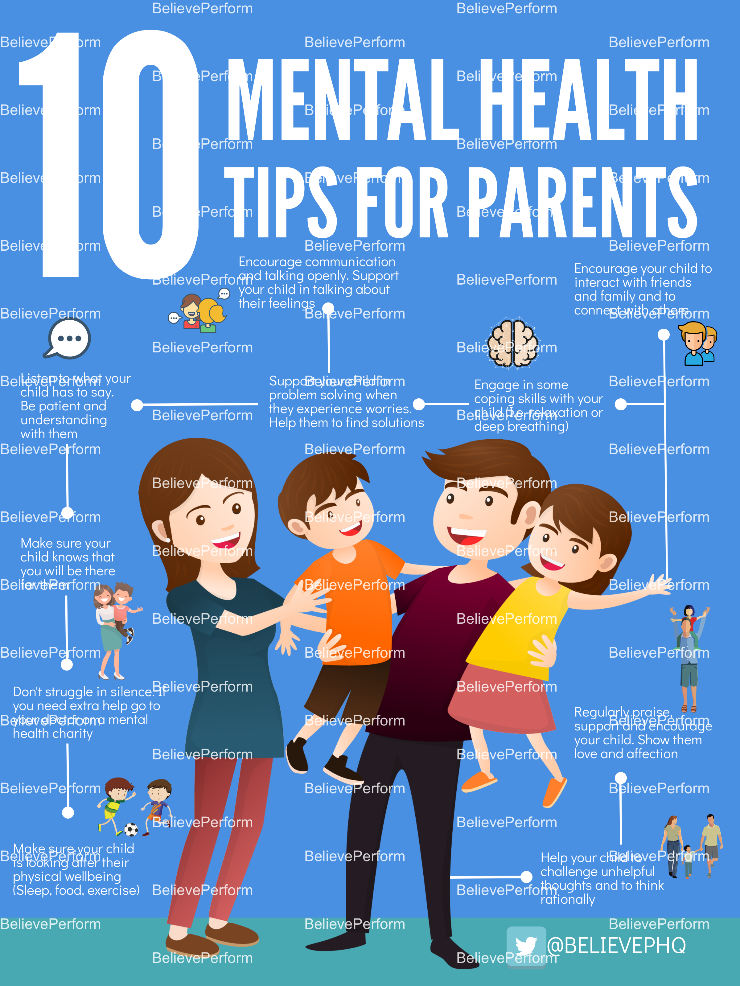 10 mental health tips for parents BelievePerform The