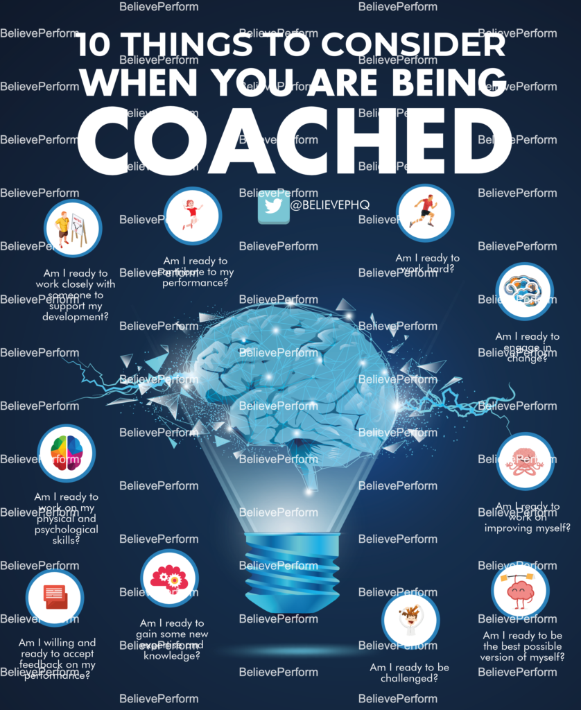 10 things to consider when you are being coached - BelievePerform - The ...