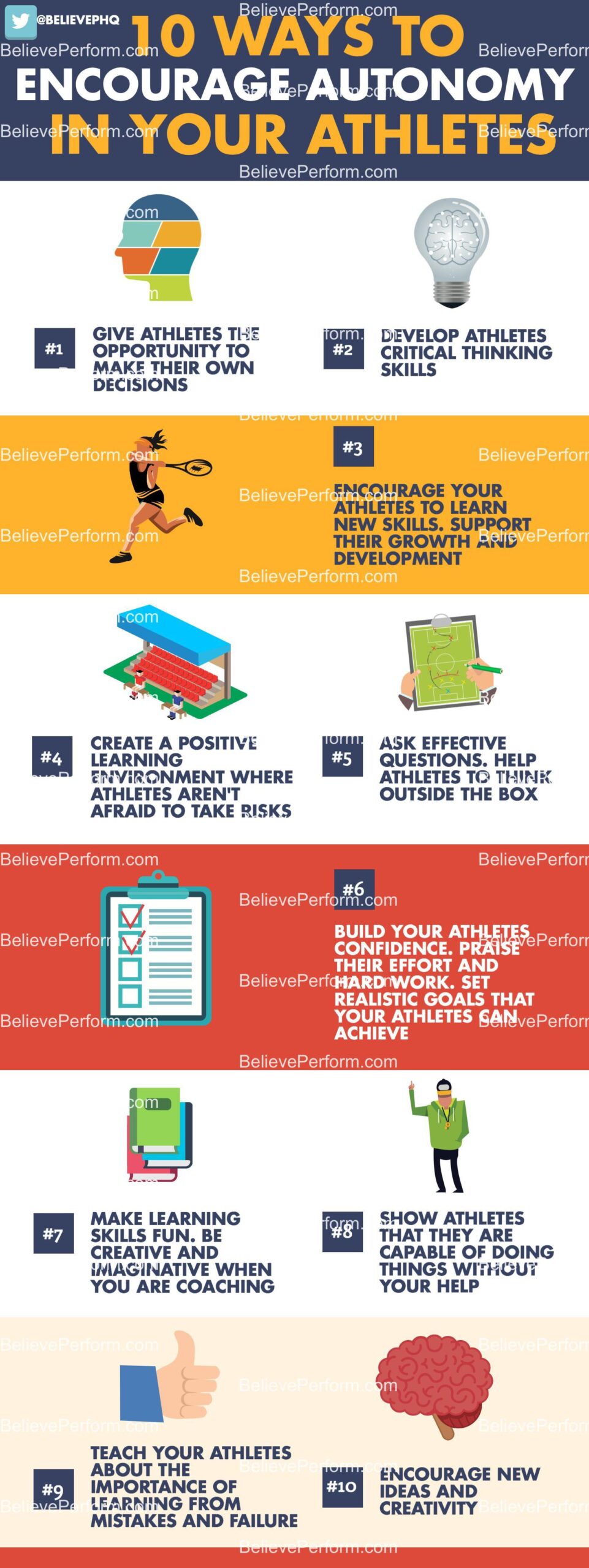 10 ways to encourage autonomy in your athletes BelievePerform The UK's leading Sports