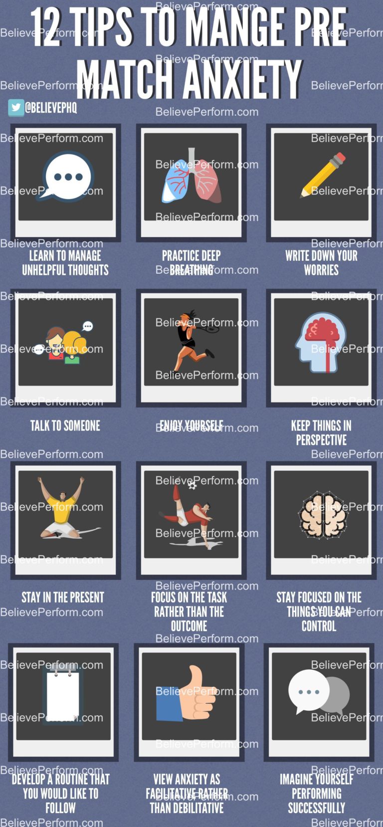 12 tips to manage pre match anxiety BelievePerform The UK's leading