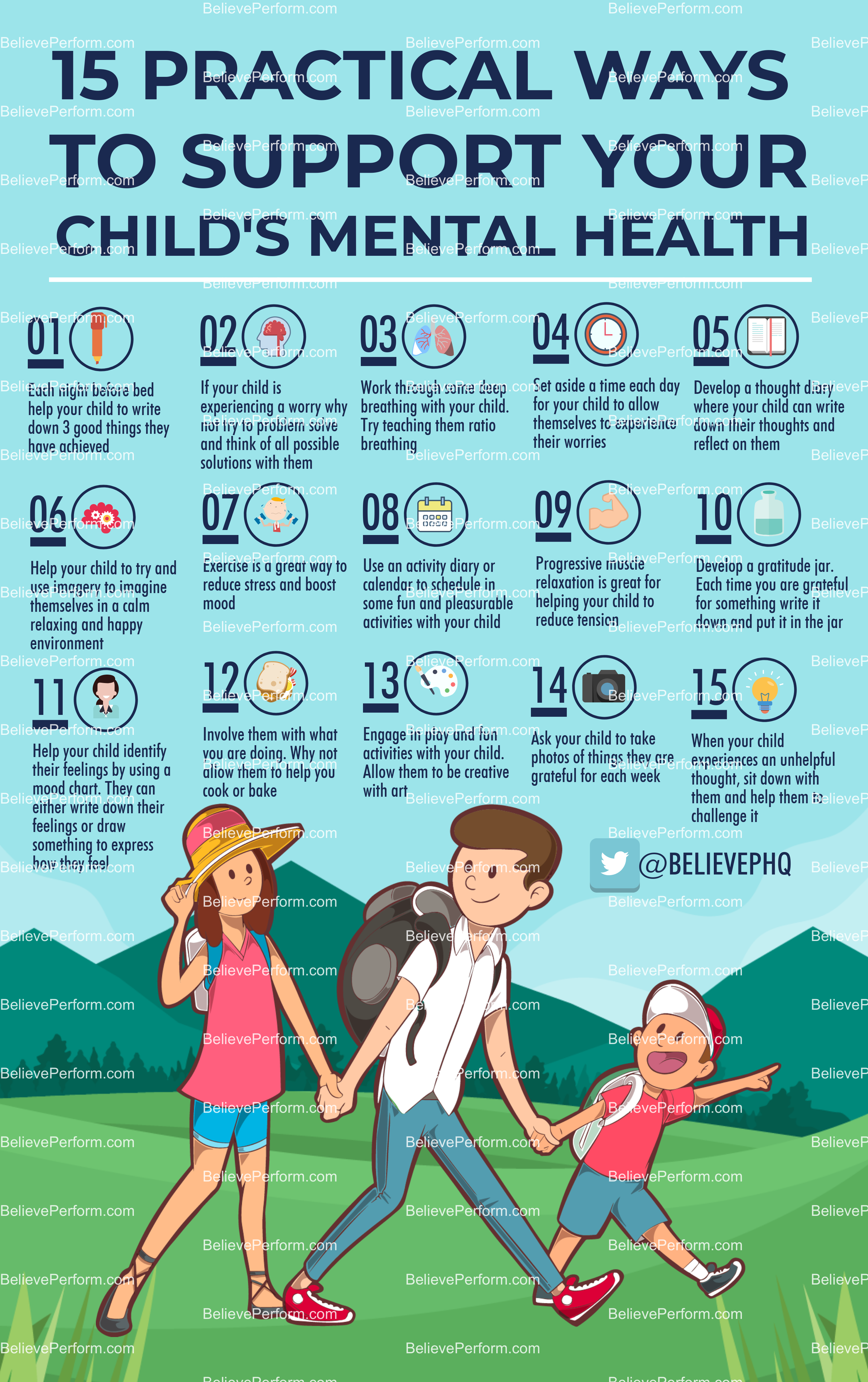 15 practical ways to support your child's mental health