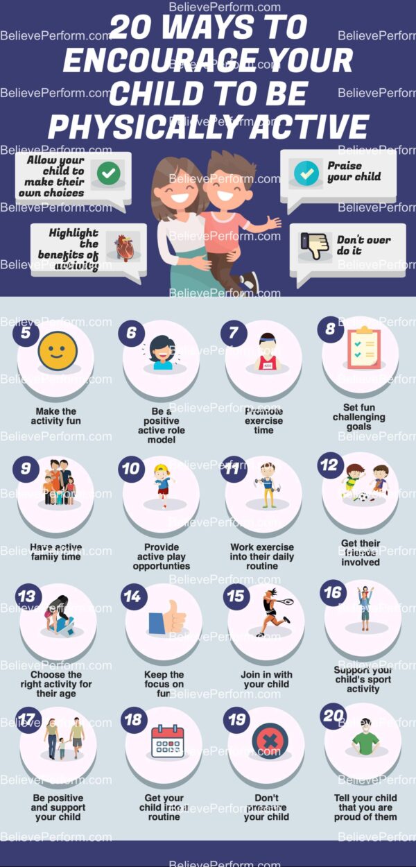 20 ways to encourage your child to be physically active ...