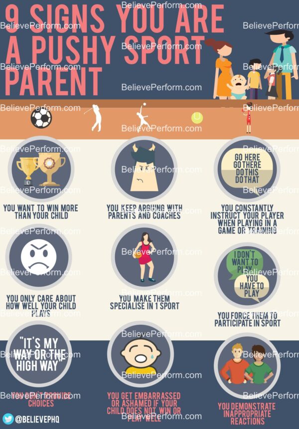 9 signs you are a pushy sport parent BelievePerform The UK's