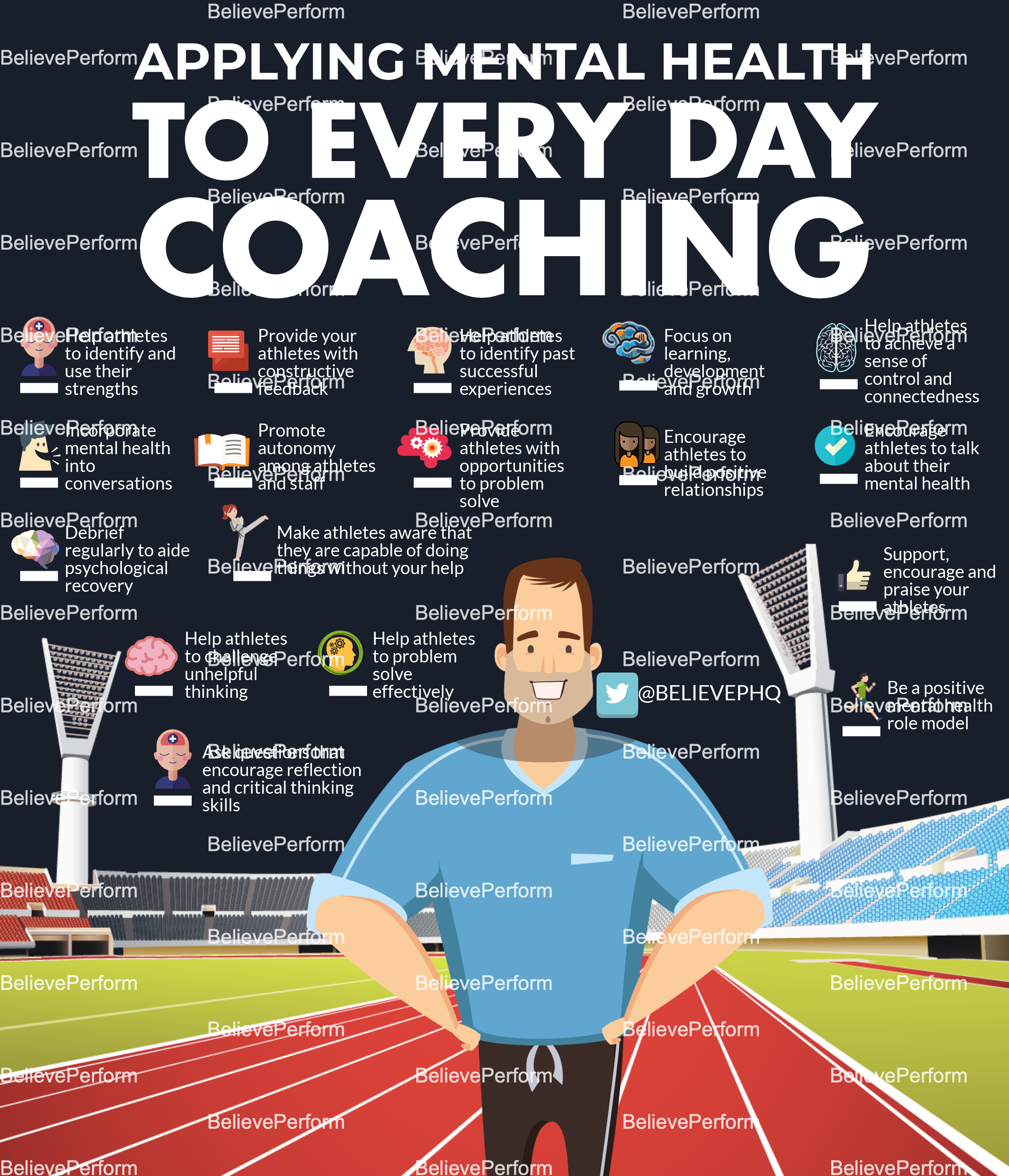 Applying mental health to everyday coaching - BelievePerform - The UK's  leading Sports Psychology Website