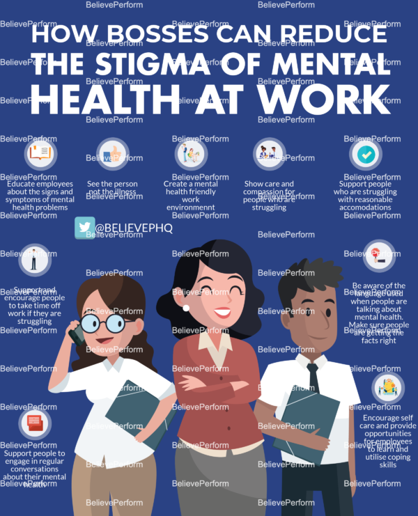 How bosses can reduce the stigma of mental health at work ...