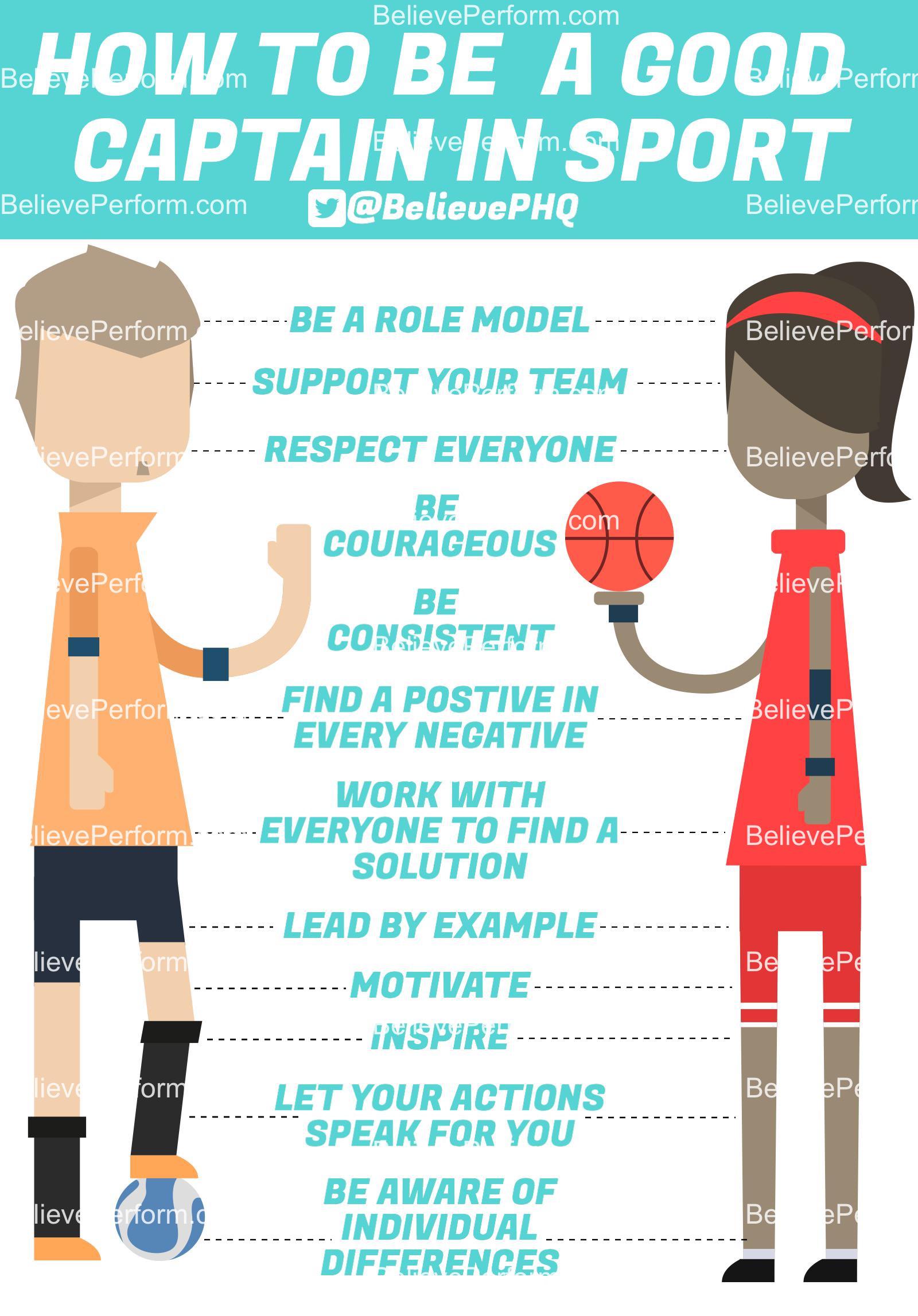 how-to-be-a-good-captain-in-sport-infographics-believeperform