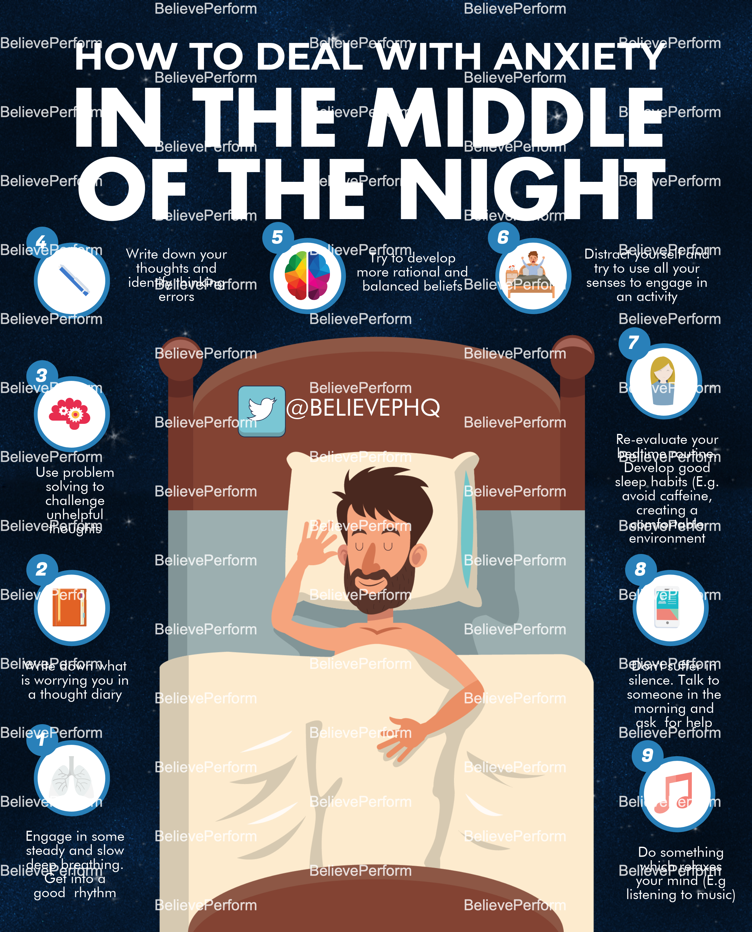 How To Deal With Anxiety Attacks At Night