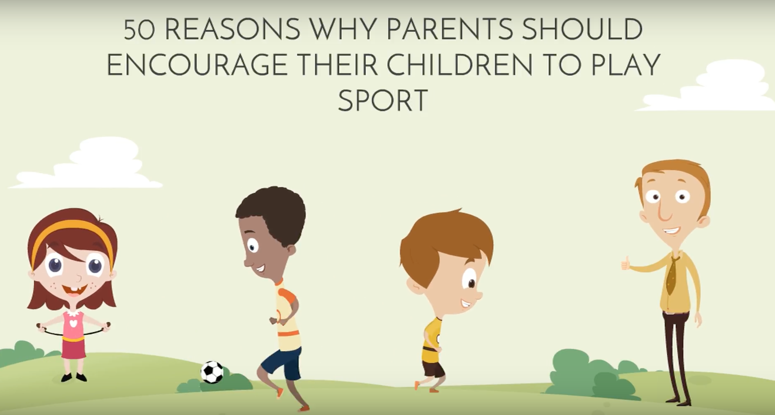 50 Reasons Why Parents Should Encourage Their Children To Play Sport ...