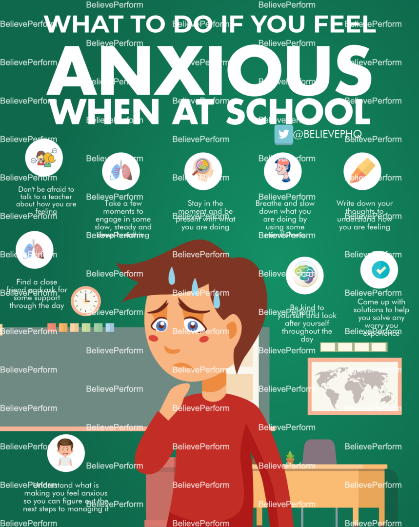 What To Do If You Feel Anxious When At School BelievePerform The UK 