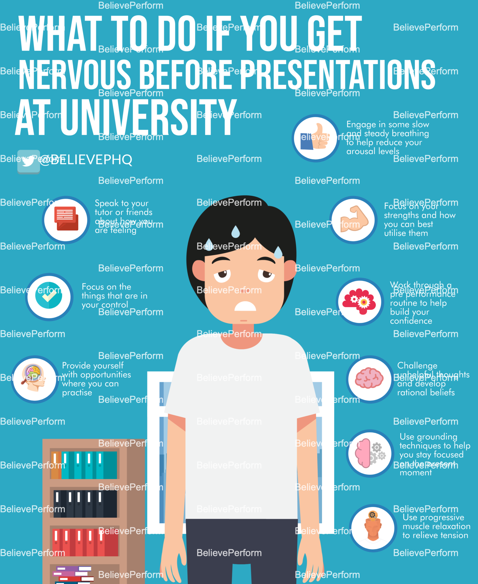 how to stop nervousness during presentation