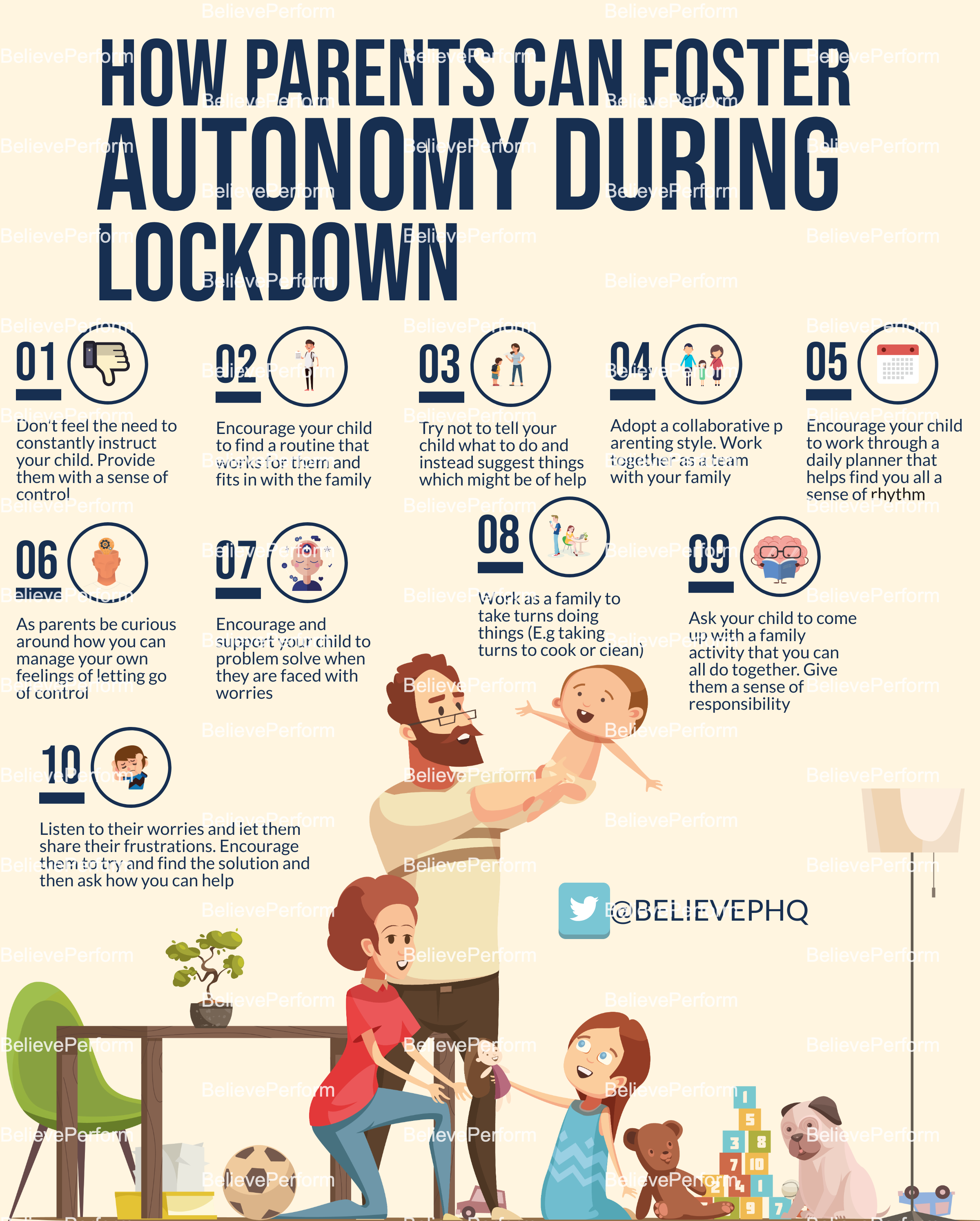 How parents can foster autonomy during lockdown - BelievePerform - The ...