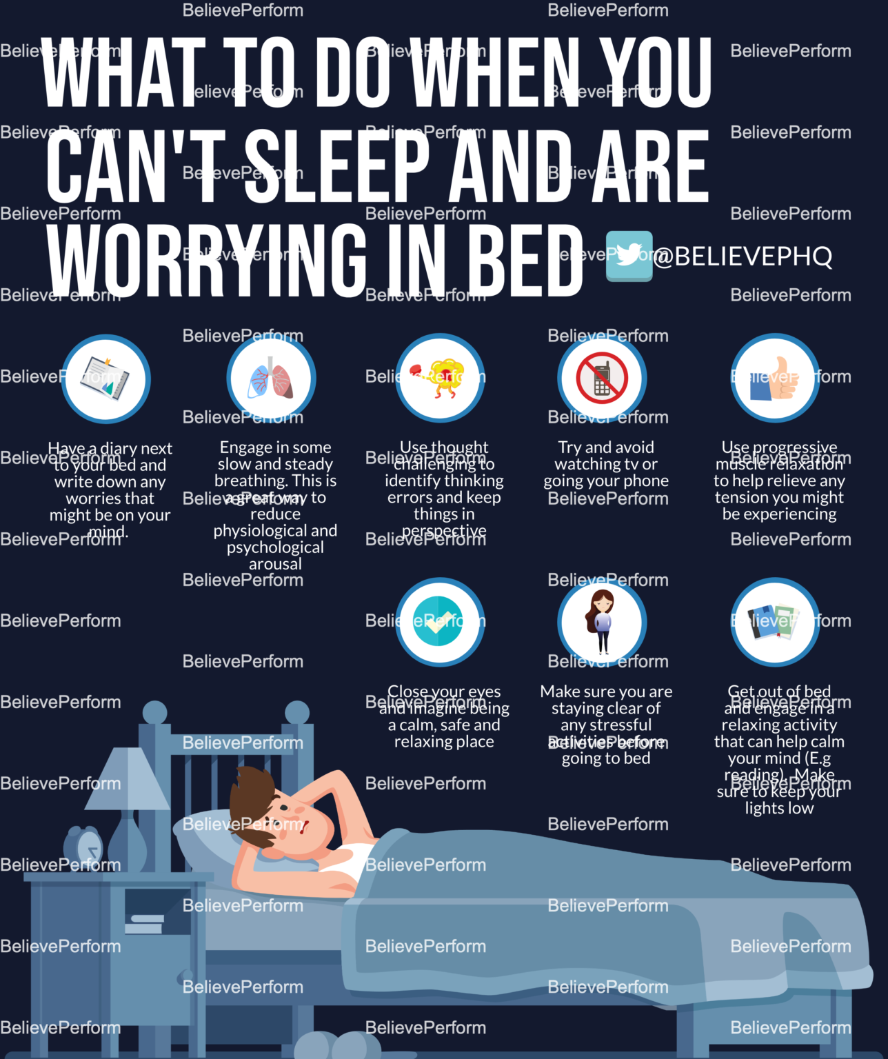 What To Do When You Cant Sleep Are Worrying In Bed 1288x1536 