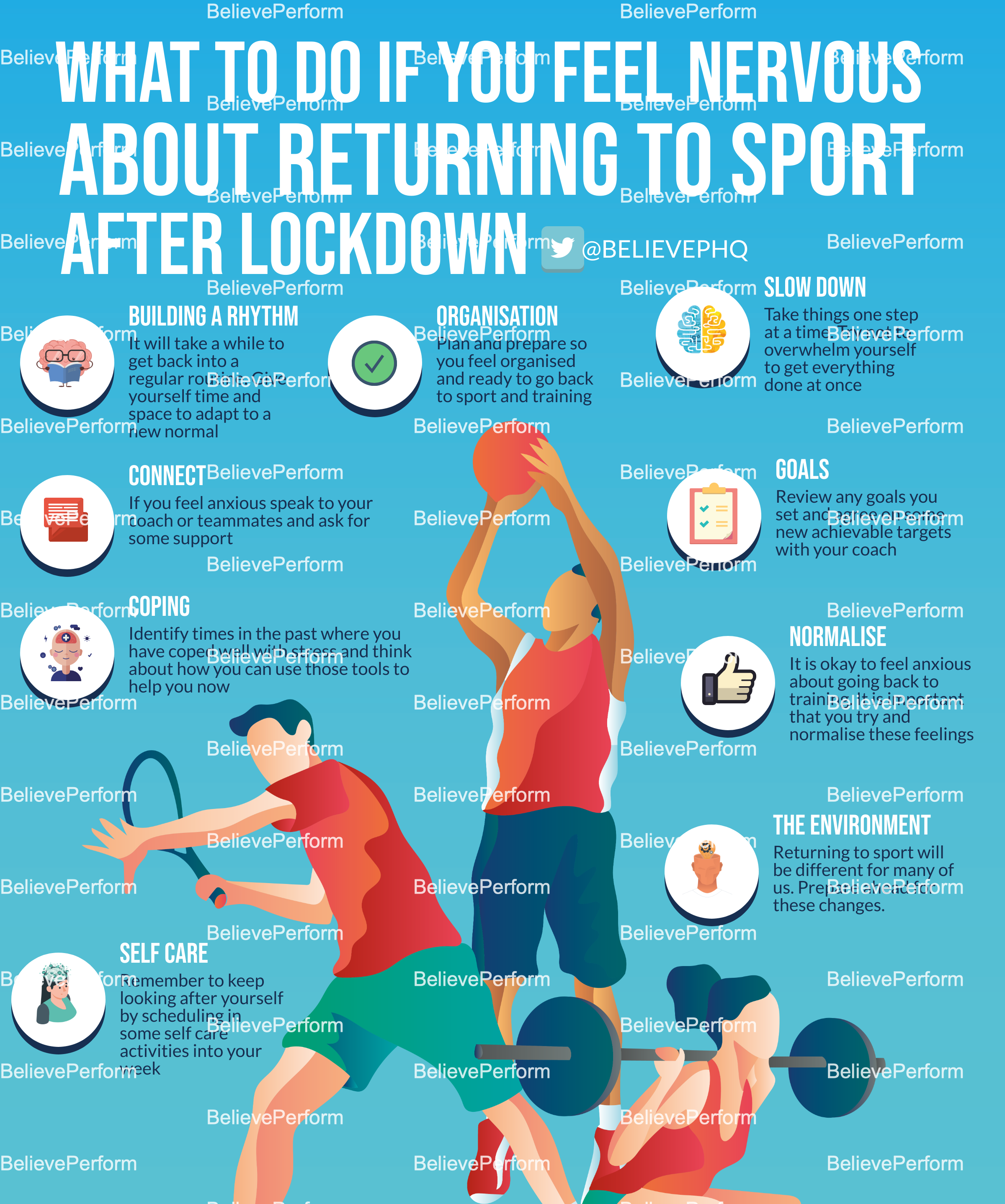 What To Do If You Feel Nervous About Returning To Sport After Lockdown Believeperform The Uk S Leading Sports Psychology Website