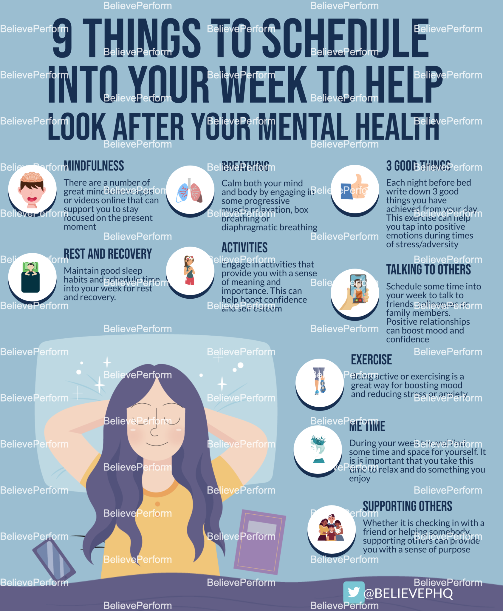 9 things to schedule into your week to look after your mental health ...