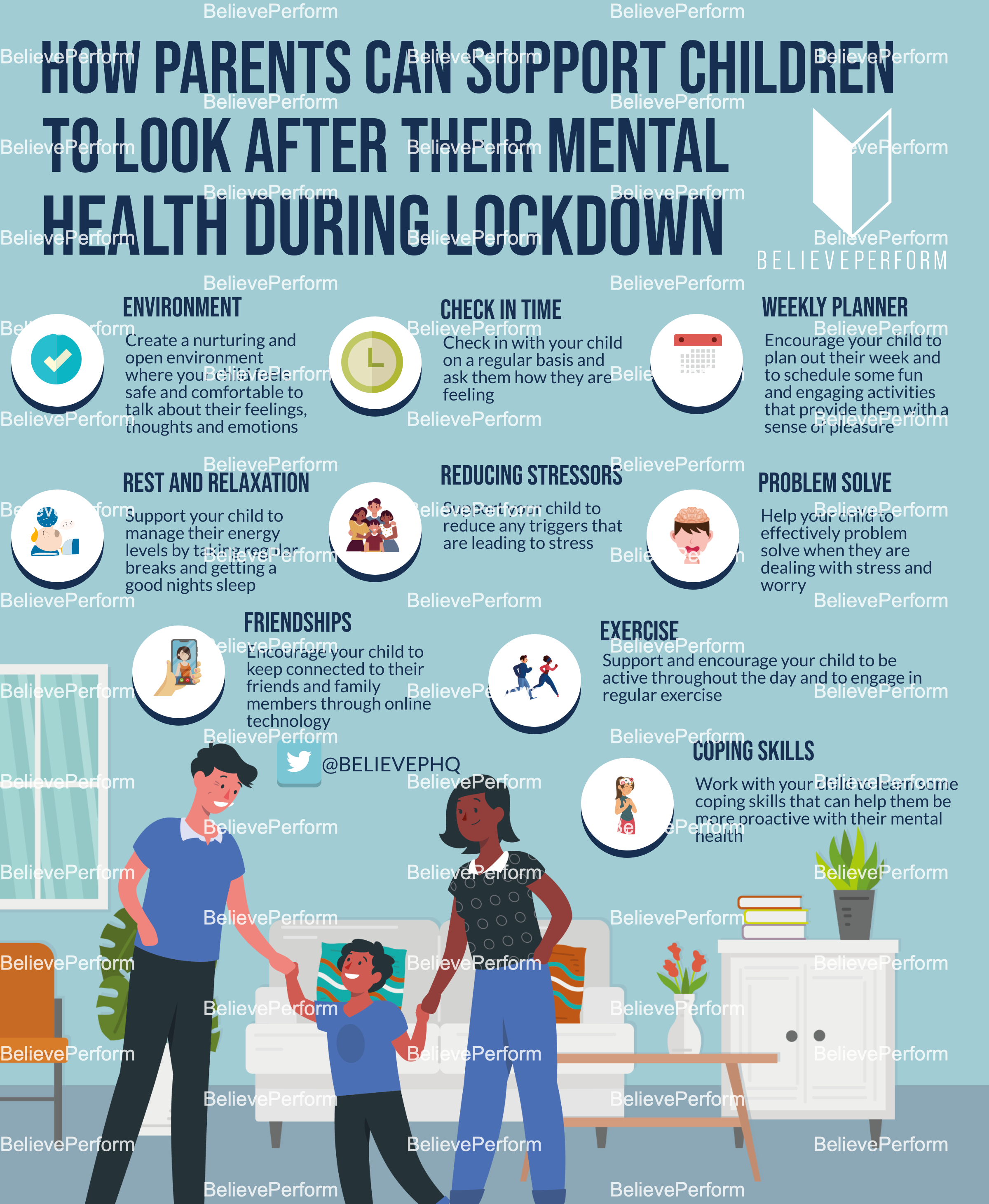 How parents can support children to look after their mental health ...