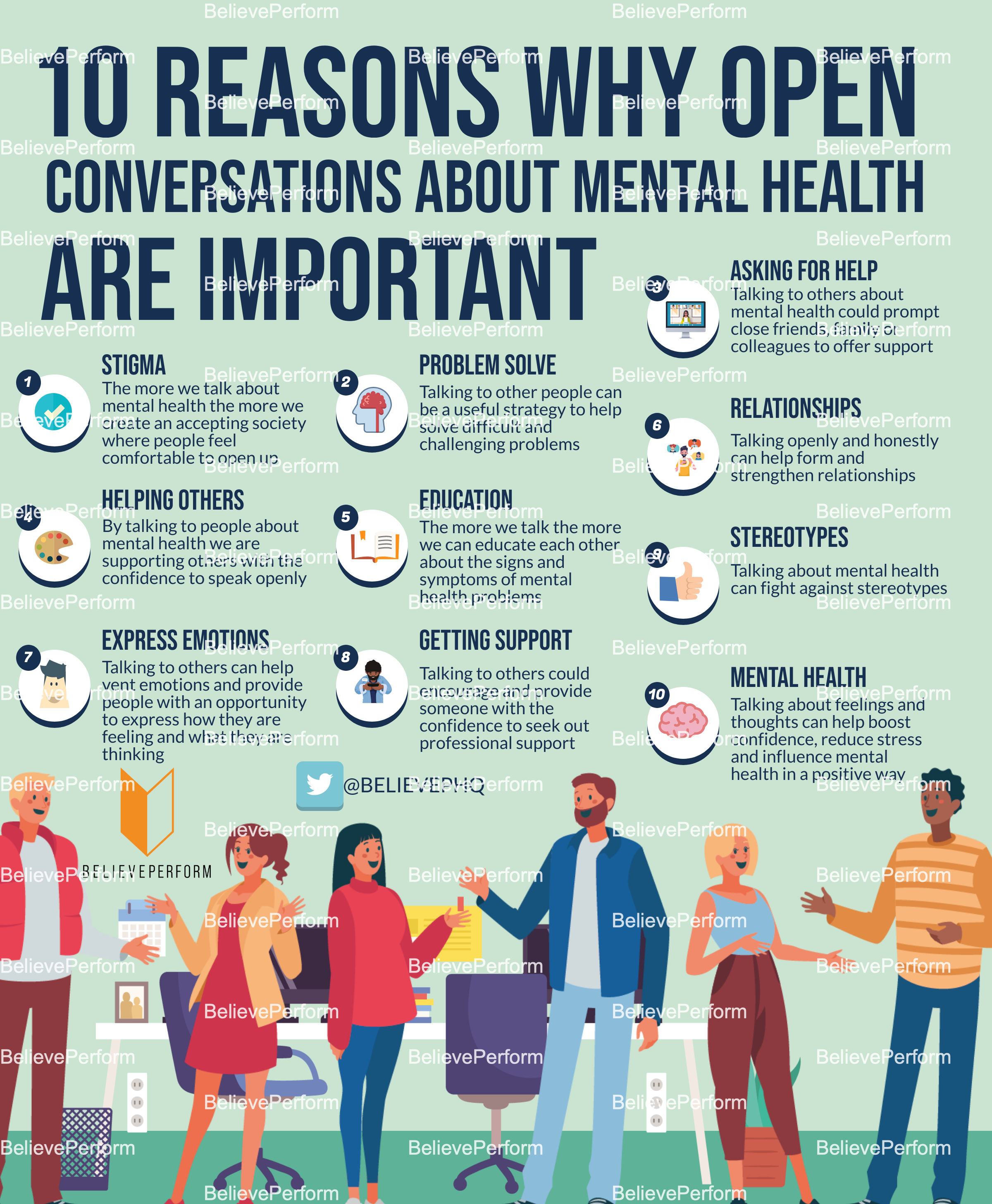 10 reasons why open conversations about mental health are important