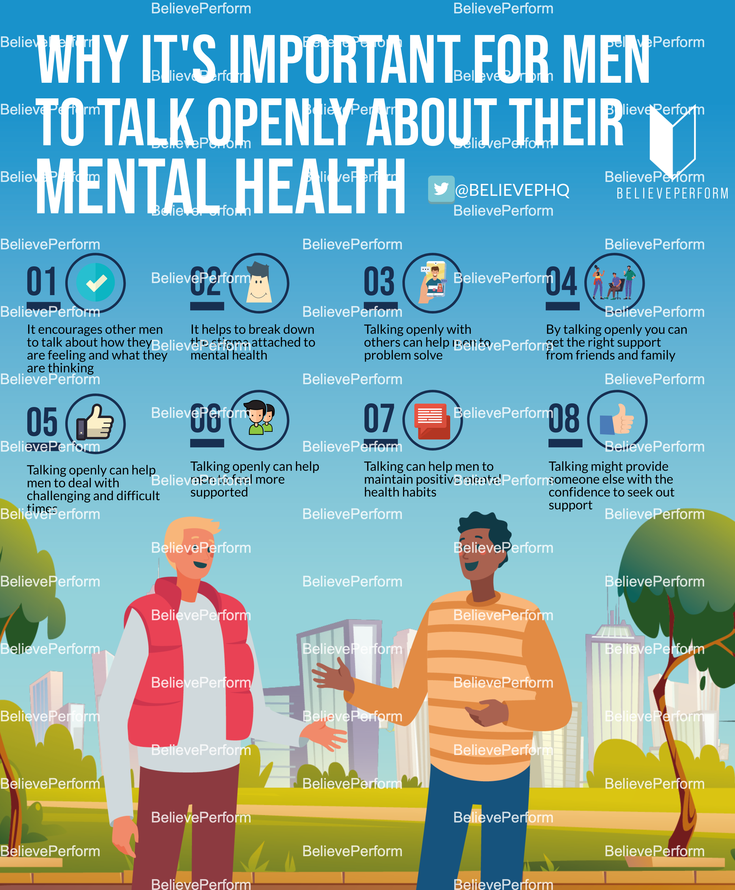 Why it's important for men to talk openly about their mental health