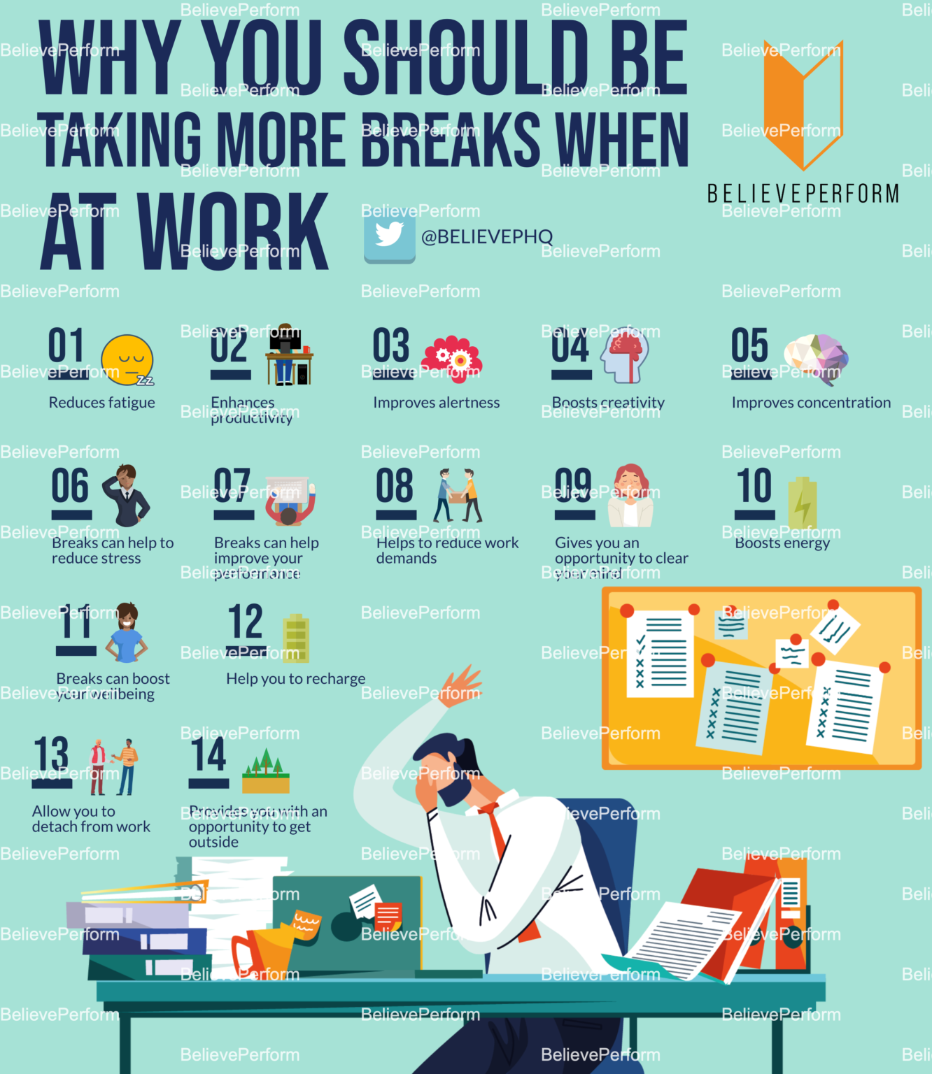 Why you should be taking more breaks at work - BelievePerform - The UK ...