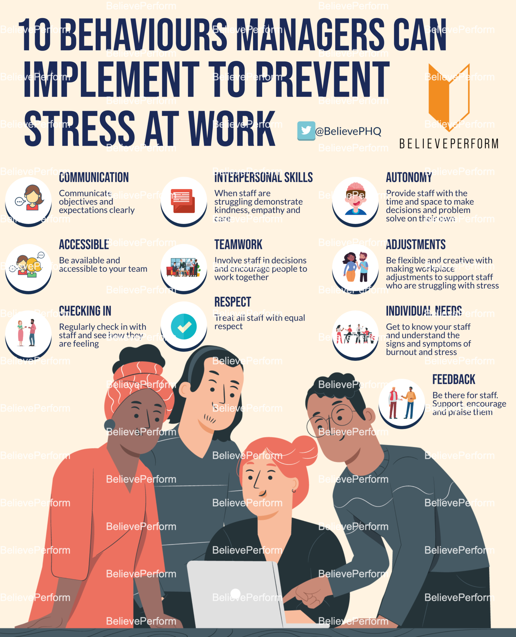 10 Behaviours Managers Can Implement To Prevent Stress At Work ...