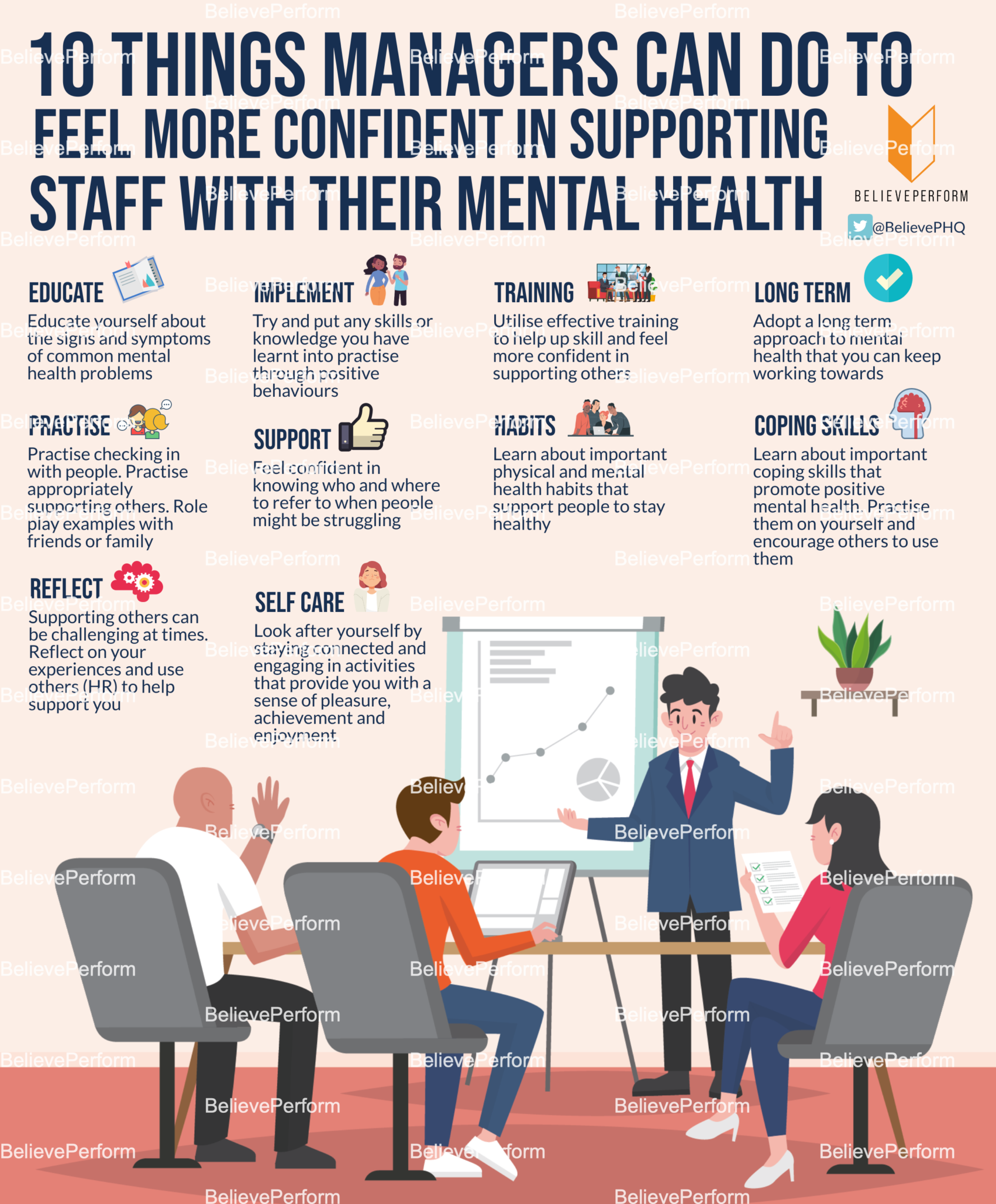 Things Managers Can Do To Feel More Confident In Supporting Staff With Their Mental Health