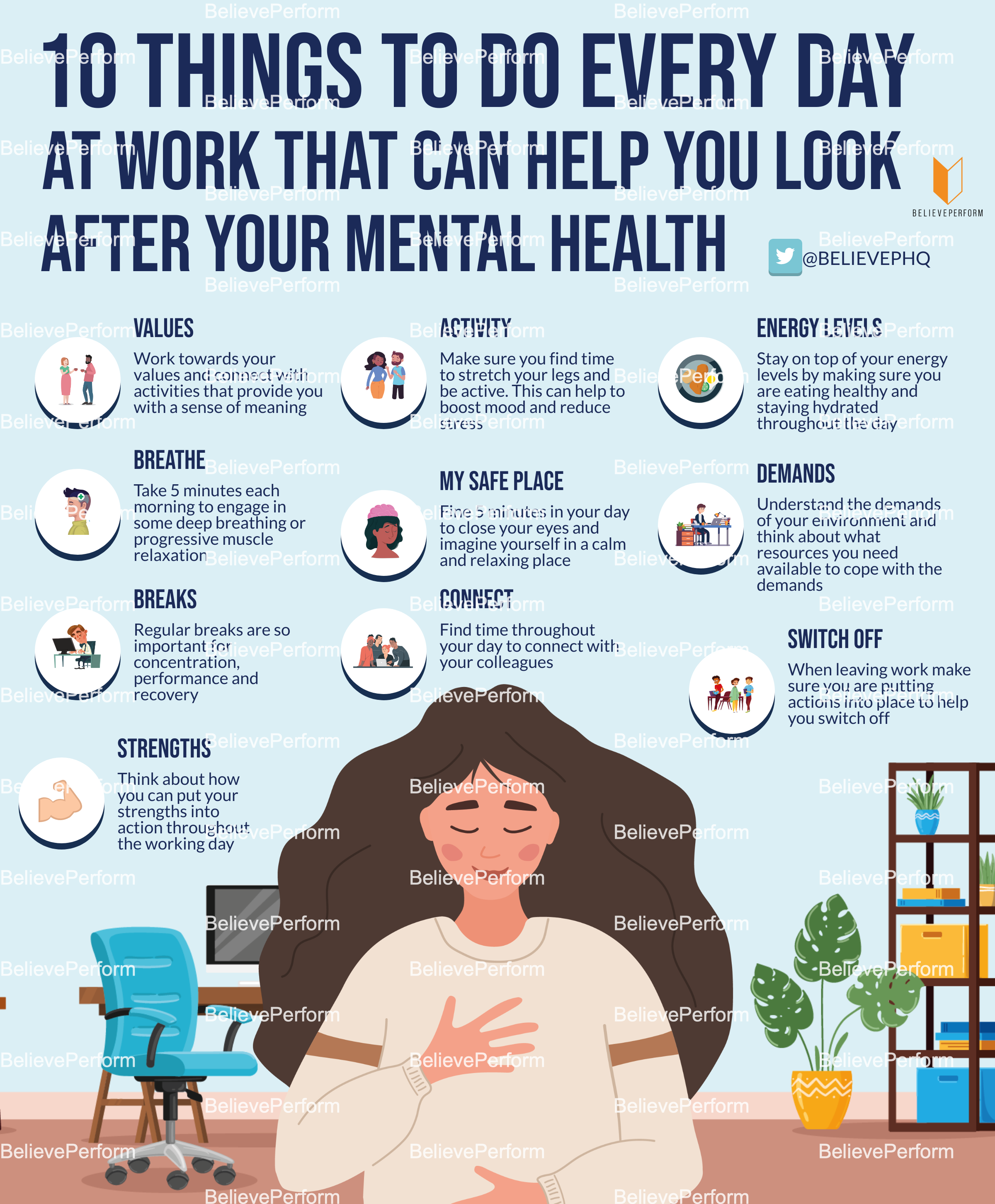 10 Things You Can Do Every Day At Work That Can Help You Look After Your Mental Health 7201
