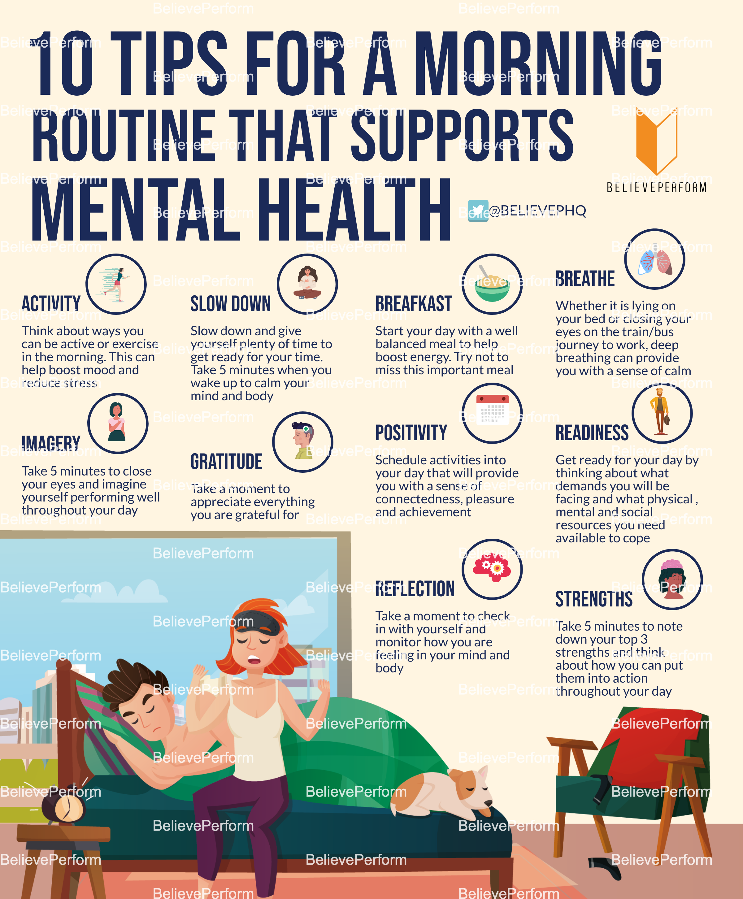 10 Tips For A Morning Routine That Supports Mental Health Believeperform The Uks Leading