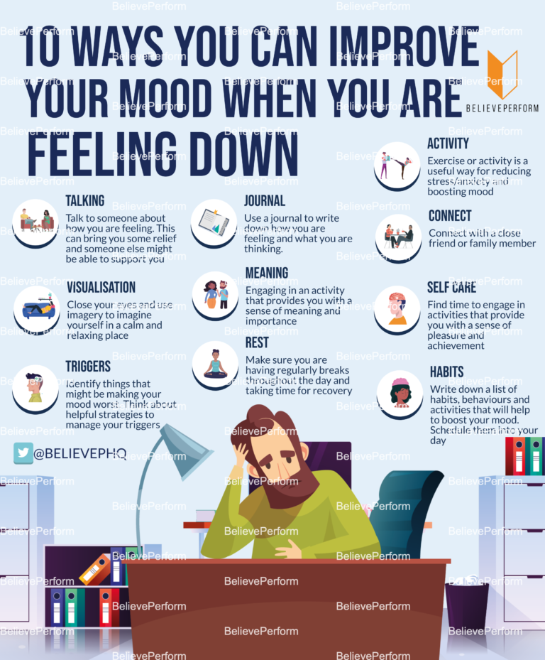 10 ways you can improve your mood when you are feeling down ...